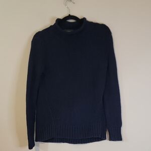 Navy Blue Knit Sweater